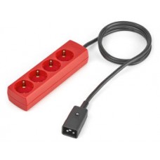 Salicru CABLE IEC SAL ROJO C20/4-SCHU 2mts