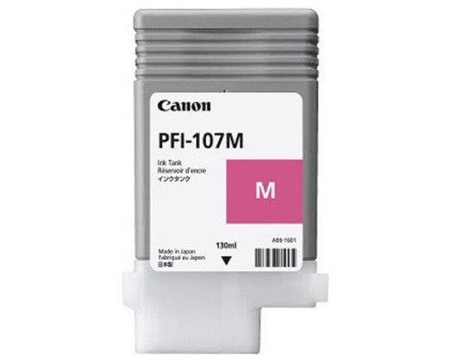 Cartucho canon pfi - 107m magenta ipf670 ipf680