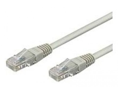 CABLE RED UTP CAT6 RJ45 PHASAK 0.5M CU GRIS