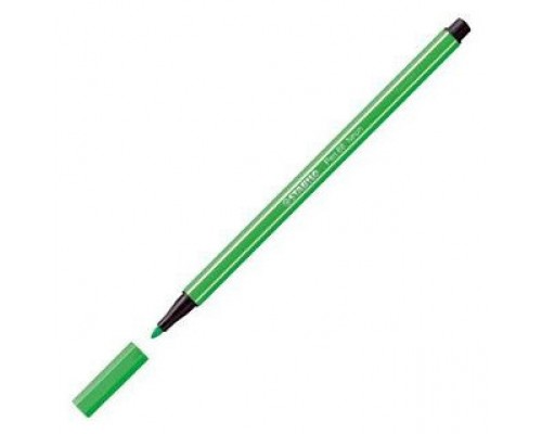 ROTULADOR PUNTA FIBRA MEDIA 1MM. PEN 68 VERDE NEON STABILO 68/033 (MIN10) (Espera 4 dias)