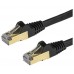 STARTECH CABLE DE 1,5M CAT6A NEGRO