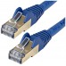 STARTECH CABLE 5M DE RED CAT6A AZUL STP