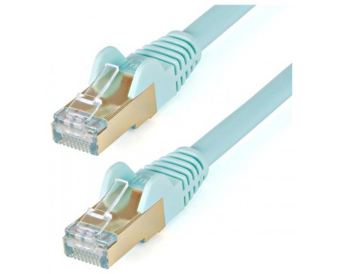 STARTECH CABLE 7,5M RED RJ45 CAT6A AQUA