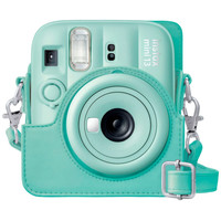 FUJIFILM FUNDA INSTAX MINI 13 LAGOON GREEN / FUNDA DE CÁMARA CON CORREA AJUSTABLE-4M0 FUJIFILM FUNDA INSTAX MINI 13 LAGOON GREEN / FUNDA DE CÁMARA CON CORREA AJUSTABLE