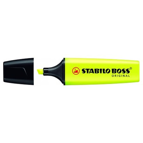 MARCADOR FLUORESCENTE BOSS ORIGINAL TRAZO 2/5MM. AMARILLO STABILO 70/24 (MIN10) (Espera 4 dias)-SX0 MARCADOR FLUORESCENTE BOSS ORIGINAL TRAZO 2/5MM. AMARILLO STABILO 70/24 (MIN10) (Espera 4 dias)