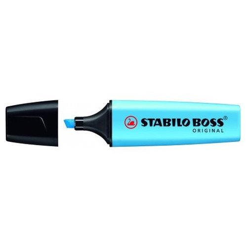 MARCADOR FLUORESCENTE BOSS ORIGINAL TRAZO 2/5MM. AZUL STABILO 70/31 (MIN10) (Espera 4 dias)-SX0 MARCADOR FLUORESCENTE BOSS ORIGINAL TRAZO 2/5MM. AZUL STABILO 70/31 (MIN10) (Espera 4 dias)