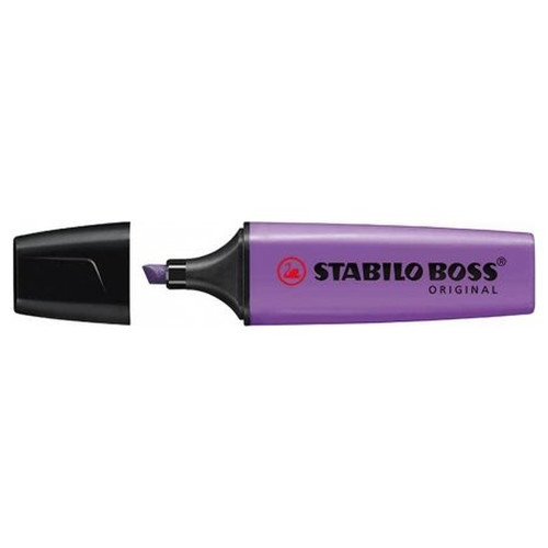MARCADOR FLUORESCENTE BOSS ORIGINAL TRAZO 2/5MM. VIOLETA STABILO 70/55 (MIN10) (Espera 4 dias)-SX0 MARCADOR FLUORESCENTE BOSS ORIGINAL TRAZO 2/5MM. VIOLETA STABILO 70/55 (MIN10) (Espera 4 dias)
