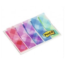 PACK 5 DISPENSADORES X 20 MARCADORES INDEX 11,9X43,2MM COLORES SURTIDOS DECORADOS 684-PLD5-EU POST-IT 7100216119 (Espera 4 dias)