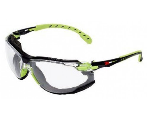 3M S1CGC1 gafa y cristal de protección Gafas de seguridad Plástico Negro, Verde (Espera 4 dias)