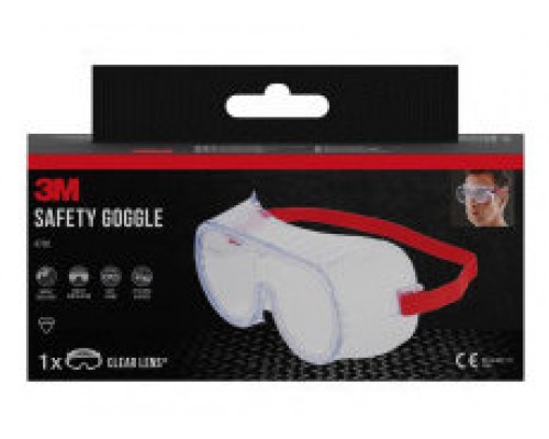 GAFAS DE SEGURIDAD TRANSPARENTES 4700-1 3M 7100331528 (Espera 4 dias)