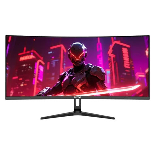 TECNO MEGAVIEW GT AXS34MK1 34INCH GAMING WQHD 180HZ, 1MS, CURVED