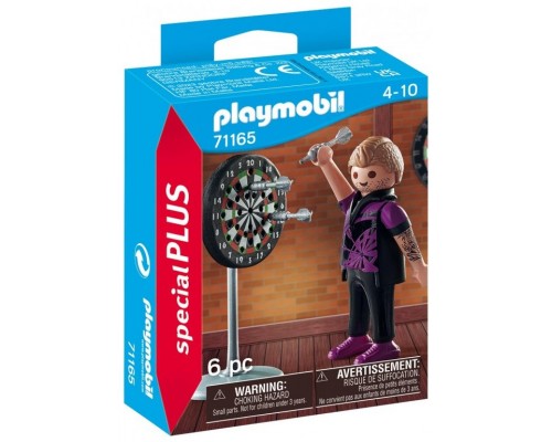 Playmobil jugador dardos