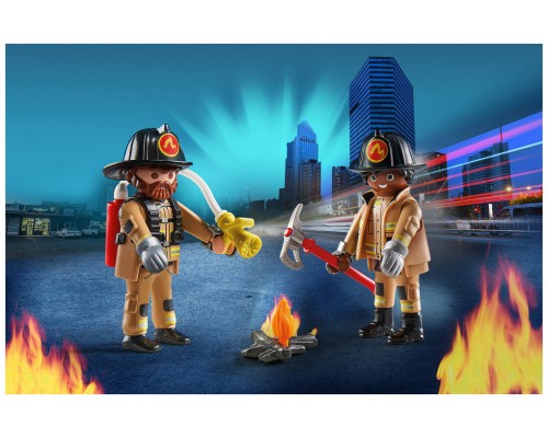 Playmobil duopack bomberos