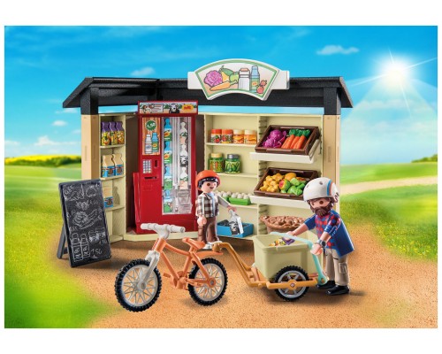 Playmobil tienda granja 24 horas