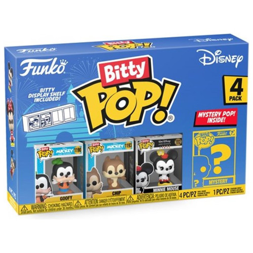 Bitty pop funko disney goofy 4pk-MR3 Bitty pop funko disney goofy 4pk