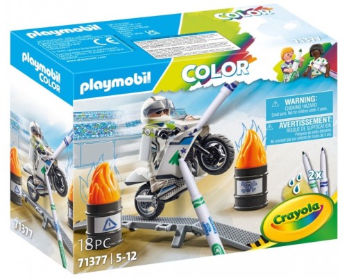 Playmobil color moto