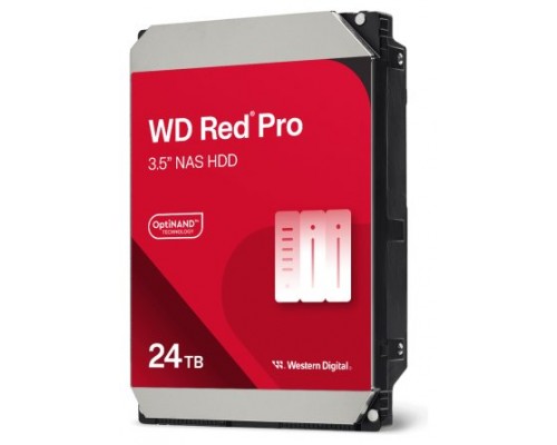 QNAP WD, HDD, RED PRO, SATA III, 3.5-INCH, 24TB, WD241KFGX