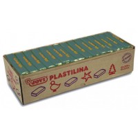 CAJA 15 PASTILLAS PLASTILINA 350 G - VERDE OSCURO JOVI 7211 (Espera 4 dias)