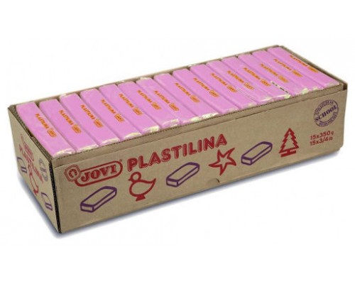 CAJA 15 PASTILLAS PLASTILINA 350 G - LILA JOVI 7214 (Espera 4 dias)