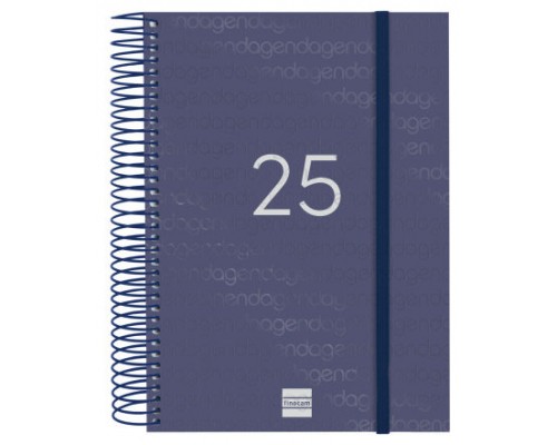 AGENDA 2025 BASIC YEAR E10 155X212MM DIA PAGINA AZUL FINOCAM 741101025 (Espera 4 dias)