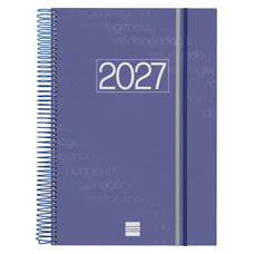 AGENDA 2027 BASIC YEAR E40 210X297MM DIA PAGINA AZUL FINOCAM 741111027-MR5 AGENDA 2027 BASIC YEAR E40 210X297MM DIA PAGINA AZUL FINOCAM 741111027