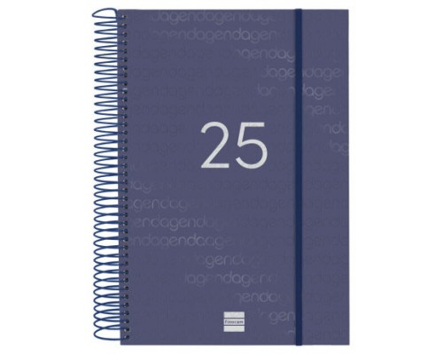 AGENDA 2025 BASIC YEAR E11 165X242MM DIA PAGINA AZUL FINOCAM 742071025 (Espera 4 dias)