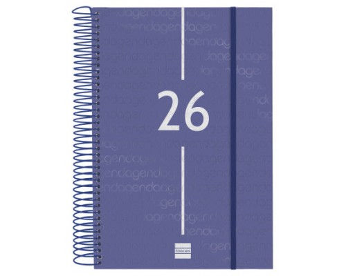 AGENDA 2026 BASIC YEAR E11 165X242MM DIA PAGINA AZUL FINOCAM 742071026 (Espera 4 dias)
