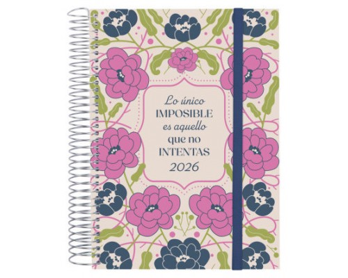 AGENDA 2026 TRENDY DESIGN E10 155X212MM DIA PAGINA IMPOSIBLE FINOCAM 742312526 (Espera 4 dias)