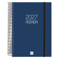 AGENDA 2027 BASIC OPAQUE E10 155X212MM DIA PAGINA AZUL FINOCAM 742911027-MR2 AGENDA 2027 BASIC OPAQUE E10 155X212MM DIA PAGINA AZUL FINOCAM 742911027