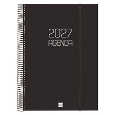 AGENDA 2027 BASIC OPAQUE E40 210X297MM DIA PAGINA NEGRO FINOCAM 742926027-MR5 AGENDA 2027 BASIC OPAQUE E40 210X297MM DIA PAGINA NEGRO FINOCAM 742926027