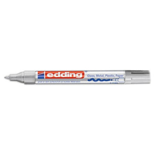 MARCADOR PERMANENTE 2-4MM 750 PLATA EDDING 750-54