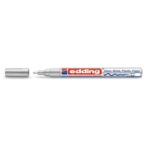 MARCADOR PERMANENTE 1-2MM 751 PLATA EDDING 751-54-MR1 MARCADOR PERMANENTE 1-2MM 751 PLATA EDDING 751-54