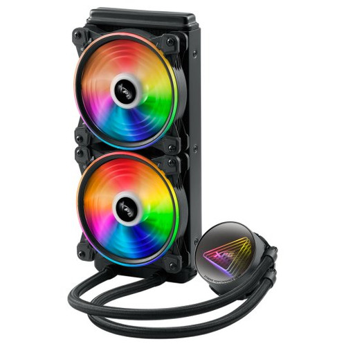 ADATA LEVANTE X 240 Procesador Sistema de refrigeración lÃquida todo en uno 12 cm Negro-DI26 ADATA LEVANTE X 240 Procesador Sistema de refrigeración lÃquida todo en uno 12 cm Negro