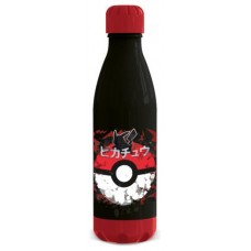 BOTELLA DE PLÁSTICO PIKACHU Y POKEBALL (ROJO/NEGRO) 660 ML STOR REDSTRING 75778