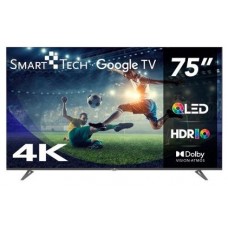 TELEVISIÃ“N QLED SMART TECH UHD 75   75QG03H GOOGLE TV