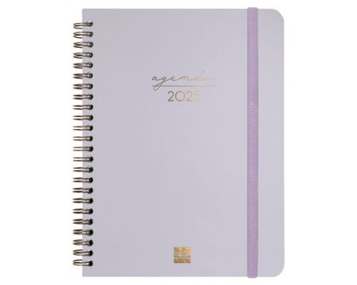 AGENDA 2025 TRENDY ALMA E10 155X212MM SEMANA VISTA HORIZONTAL LILA FINOCAM 762020225 (Espera 4 dias)