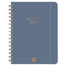 AGENDA 2026 TRENDY ALMA E10 155X212MM SEMANA VISTA HORIZONTAL AZUL FINOCAM 762020426 (Espera 4 dias)