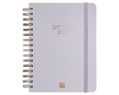 AGENDA 2025 TRENDY ALMA E10 155X212MM DIA PAGINA LILA FINOCAM 762040225 (Espera 4 dias)