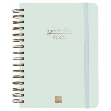 AGENDA 2025 TRENDY ALMA E10 155X212MM DIA PAGINA MENTA FINOCAM 762040325 (Espera 4 dias)