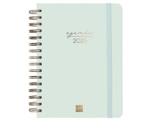 AGENDA 2025 TRENDY ALMA E10 155X212MM DIA PAGINA MENTA FINOCAM 762040325 (Espera 4 dias)