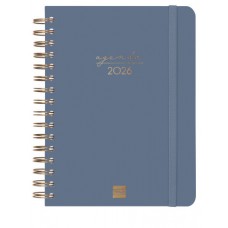 AGENDA 2026 TRENDY ALMA E10 155X212MM DIA PAGINA AZUL FINOCAM 762040426 (Espera 4 dias)