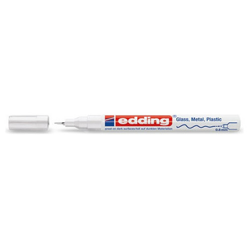 MARCADOR PERMANENTE 0.8MM 780 BLANCO EDDING 780-49-MR1 MARCADOR PERMANENTE 0.8MM 780 BLANCO EDDING 780-49