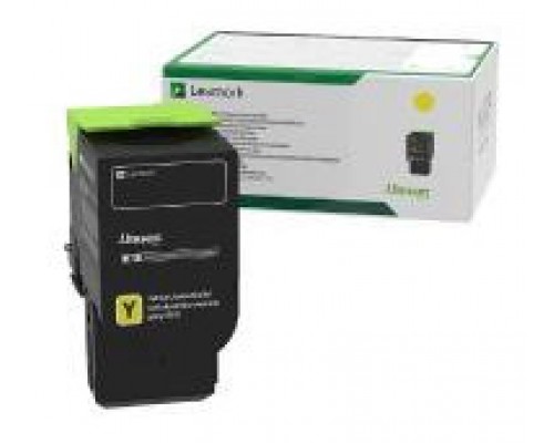 LEXMARK TONER AMARILLO 78C20Y0 RETORNABLE (1400 PAG)