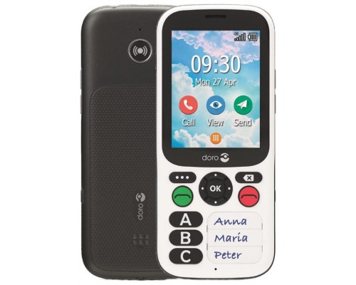 Telefono movil doro 780x black white