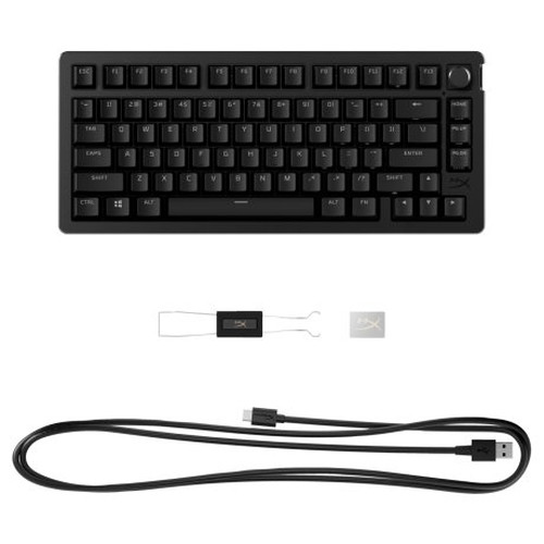 HP HYPERX ALLOY RISE 75 - GAMING KEYBOARDS - 7G7A4AA#ABE-MR45 HP HYPERX ALLOY RISE 75 - GAMING KEYBOARDS - 7G7A4AA#ABE