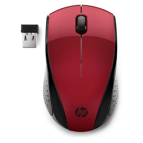 HP Raton 220 Rojo inalambrico-SX4 HP Raton 220 Rojo inalambrico
