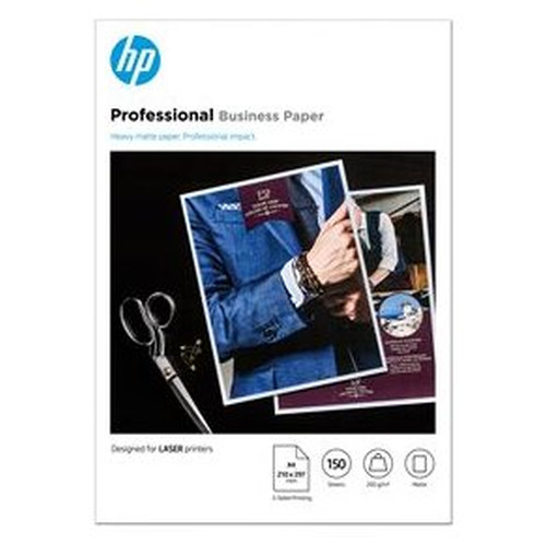 HP Papel profesional mate A4 200g 150hojas-SX6 HP Papel profesional mate A4 200g 150hojas