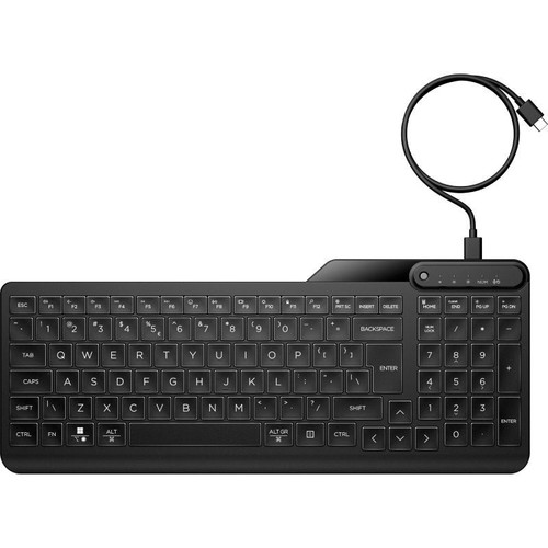 HP Teclado 405 multidispositivo retroiluminado
