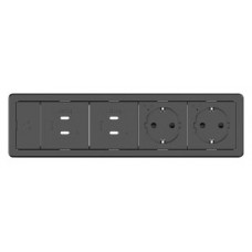 KRAMER CONNECT - ROOM CONNECTIVITY BASELINE, BLACK IN-TABLE