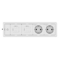 KRAMER CONNECT - ROOM CONNECTIVITY BASELINE, WHITE IN-TABLE,